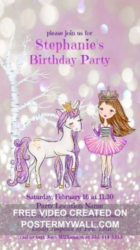 440 Invitation Anniversaire Licorne Modeles De Creation A Personnaliser Postermywall 440 Invitation Anniversaire Licorne Modeles De Creation A Personnaliser Postermywall