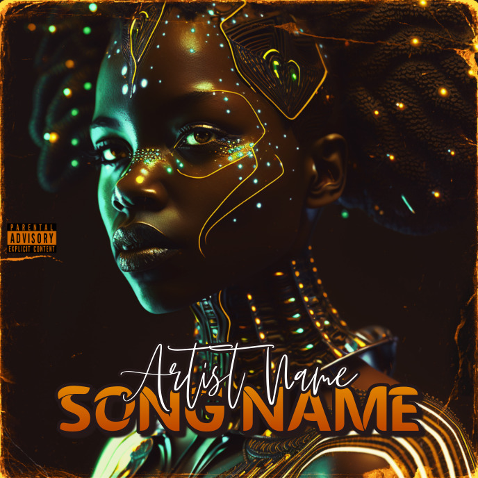 Issue Rapper Mixtape Modèle GIRL eye Album Cover music trap mixtape rap | PosterMyWall