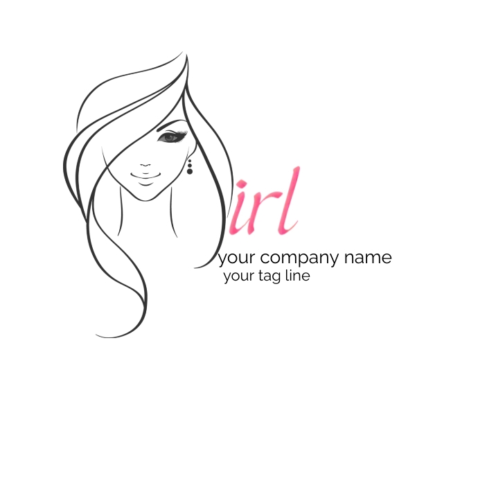 girl logo Template | PosterMyWall