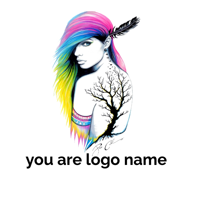 Girl logo Template | PosterMyWall