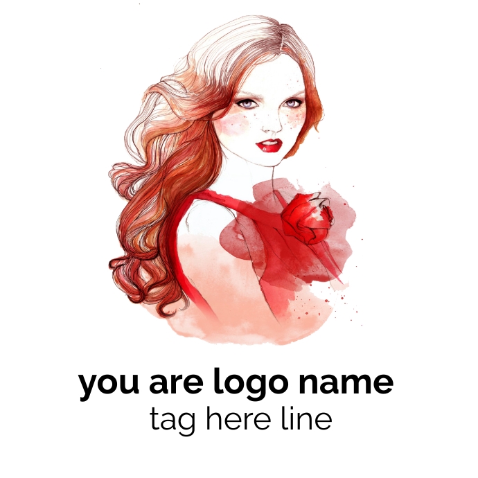 Girl logo Template | PosterMyWall