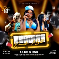 girls night out Post Instagram template