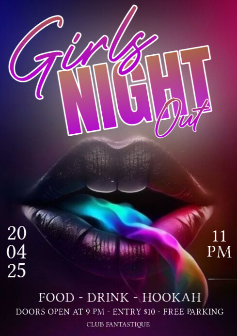Copy of Girls Night Out | PosterMyWall