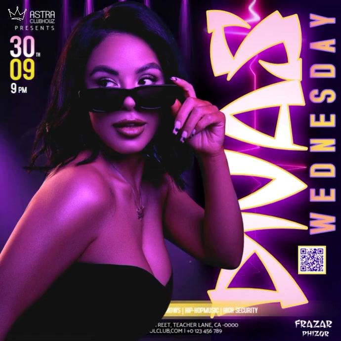 Girls Night Party Event Ad Design Template | PosterMyWall