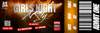 Girls Night Party Ticket Email Header template