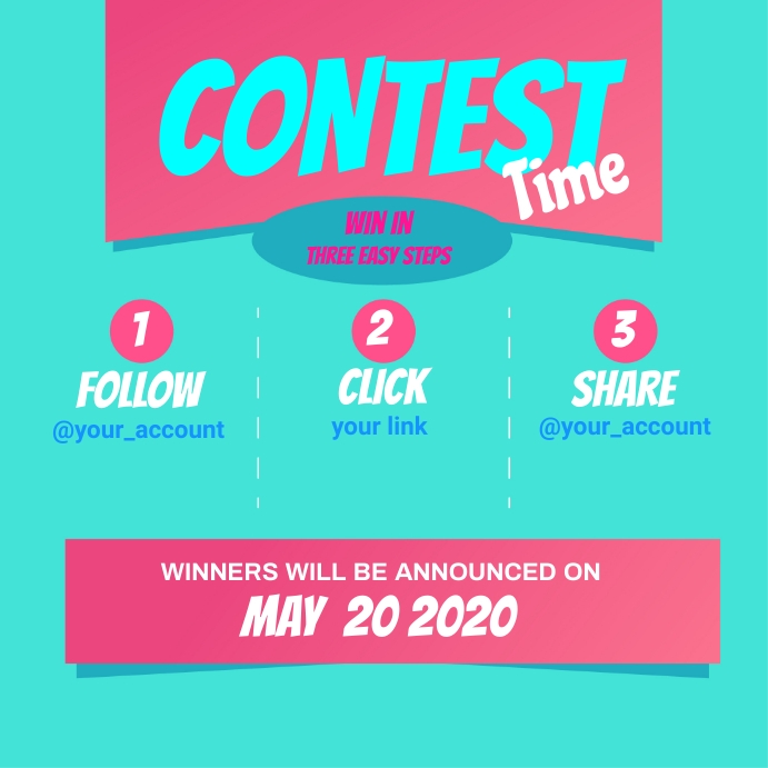 GIVE AWAY Template PosterMyWall