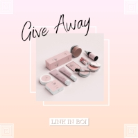 Give Away Instagram Post template