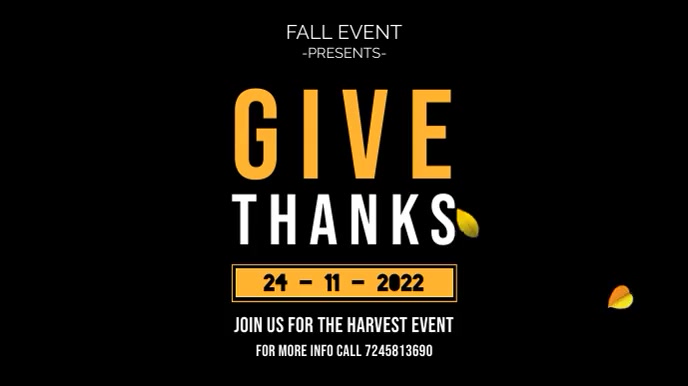 Give Thanks Template PosterMyWall Give Thanks Template PosterMyWall