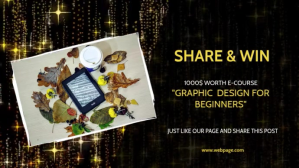 Giveaway Contest Digital Display Template Digitalanzeige (16:9)