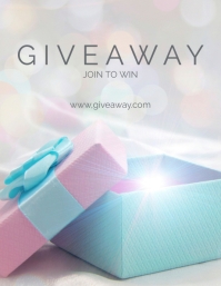 Giveaway Template PosterMyWall