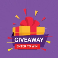 GIVEAWAY Message Instagram template