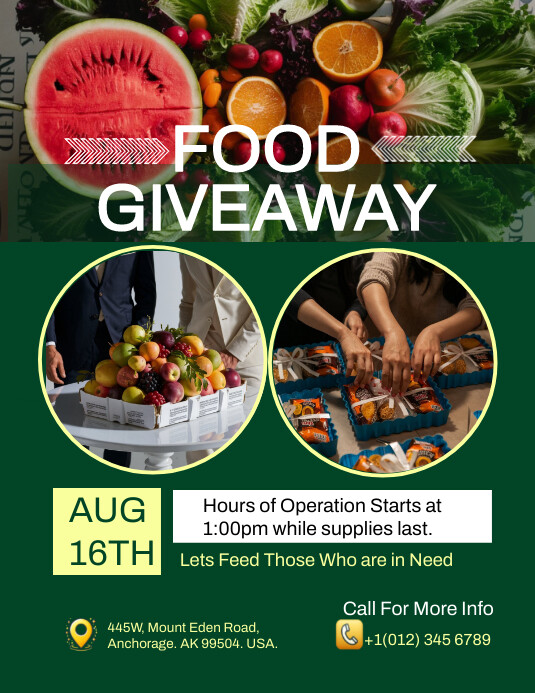 Giveaway flyer Template PosterMyWall Giveaway flyer Template PosterMyWall