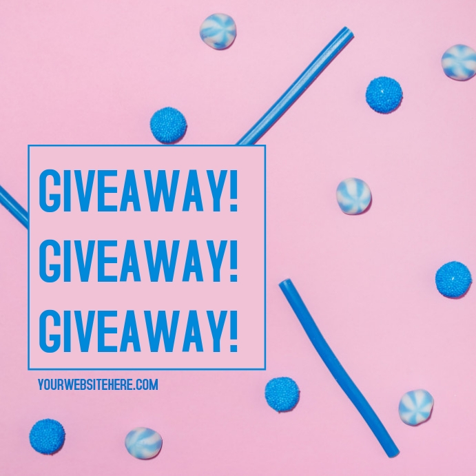 Giveaway Instagram Post PosterMyWall