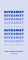 Giveaway Snapchat template