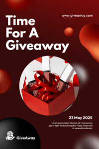 GIVEAWAY Template PosterMyWall