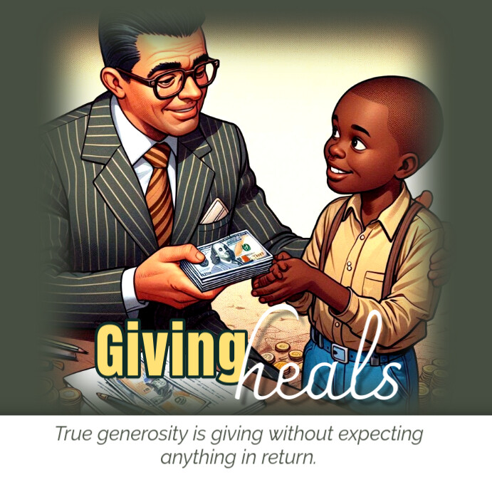 Giving Template | PosterMyWall