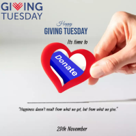 giving tuesady instagram post template