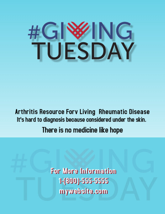 Giving Tuesday 2 Template PosterMyWall