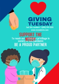 Giving Tuesday 8 A3 template