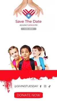 GIVING TUESDAY Instagram Reel template
