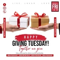 Giving Tuesday Instagram Post template