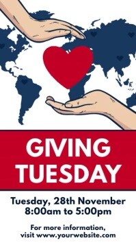 Giving Tuesday Template PosterMyWall Giving Tuesday Template PosterMyWall