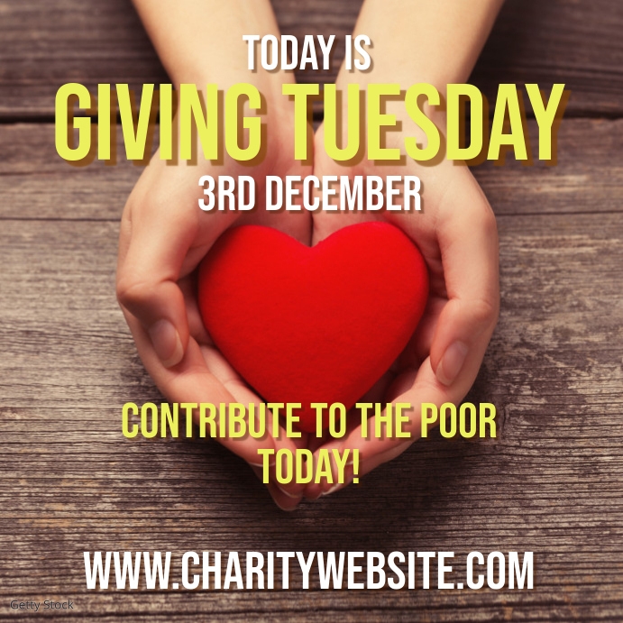 Giving Tuesday Template | PosterMyWall