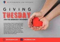 GIVING TUESDAY A4 template