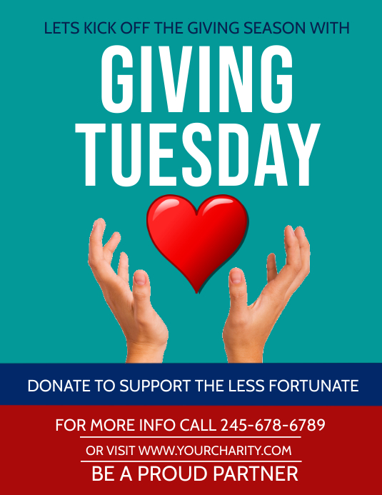 giving tuesday Template PosterMyWall giving tuesday Template PosterMyWall