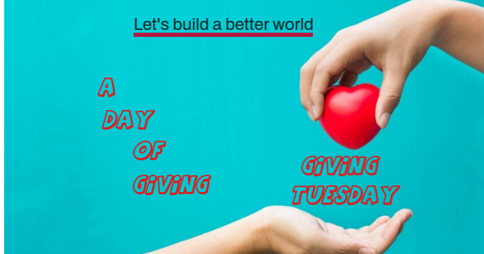Giving Tuesday Facebook Shared Image template