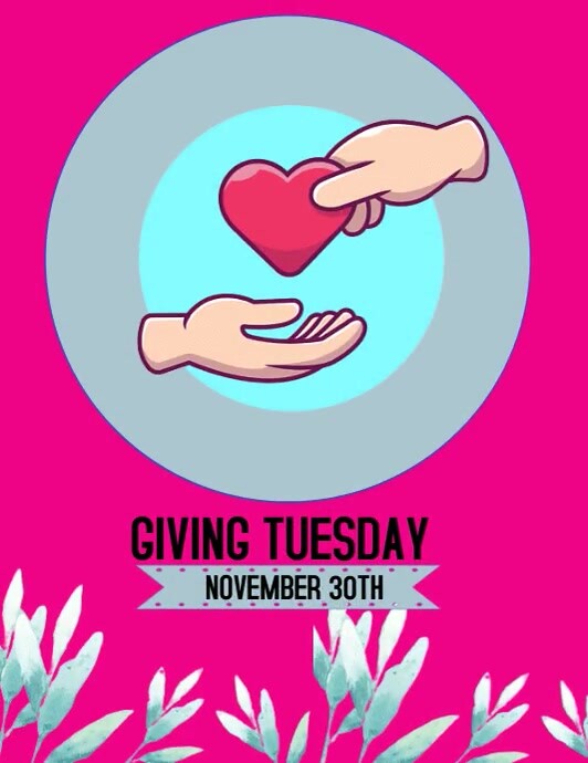 Giving tuesday flyer Template PosterMyWall Giving tuesday flyer Template PosterMyWall