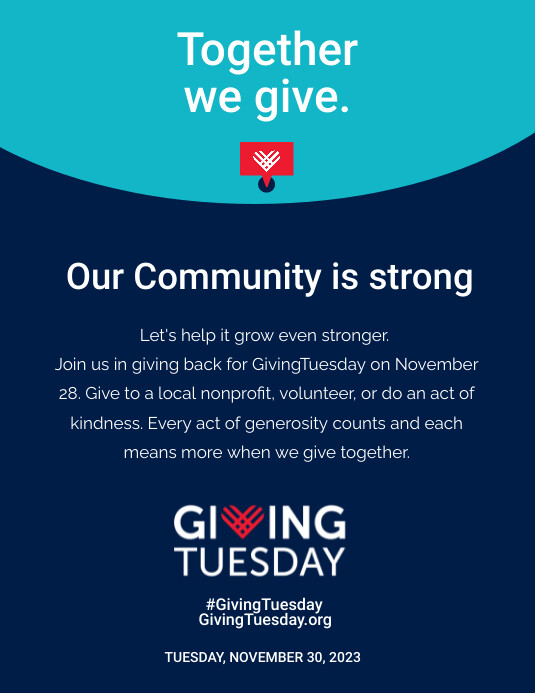 Giving Tuesday Flyer Template PosterMyWall Giving Tuesday Flyer Template PosterMyWall