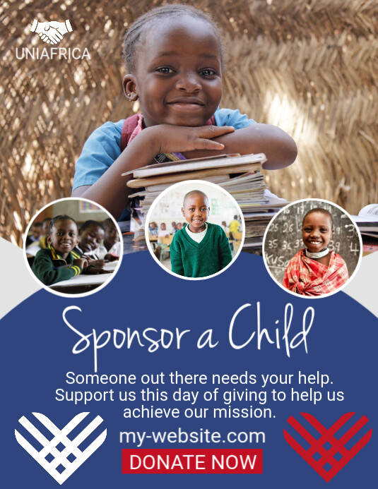 Shablon Giving Tuesday Fundraising Flyer Postermywall