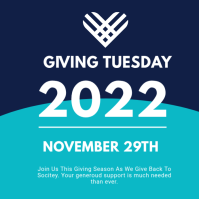 Purple Giving Tuesday Quadrat Template