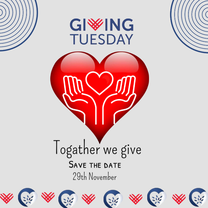 giving tuesday instagram post Template PosterMyWall