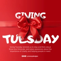 Giving Tuesday Instagram Post template