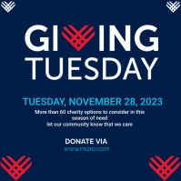 Giving Tuesday Instagram Poster Template