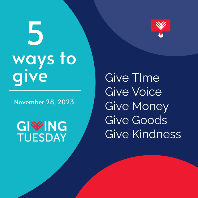 Giving Tuesday Instagram Poster Template PosterMyWall
