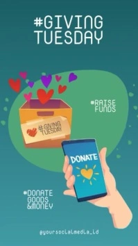 giving tuesday instagram story template