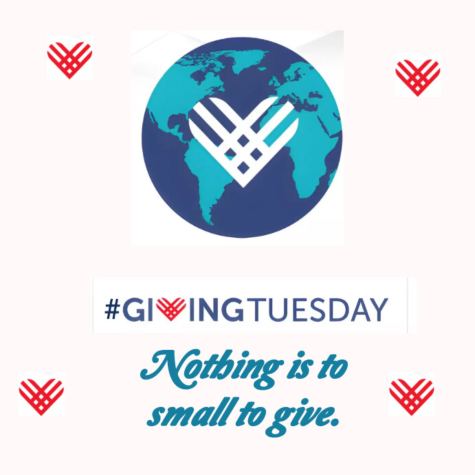 Giving Tuesday template Instagram-Beitrag