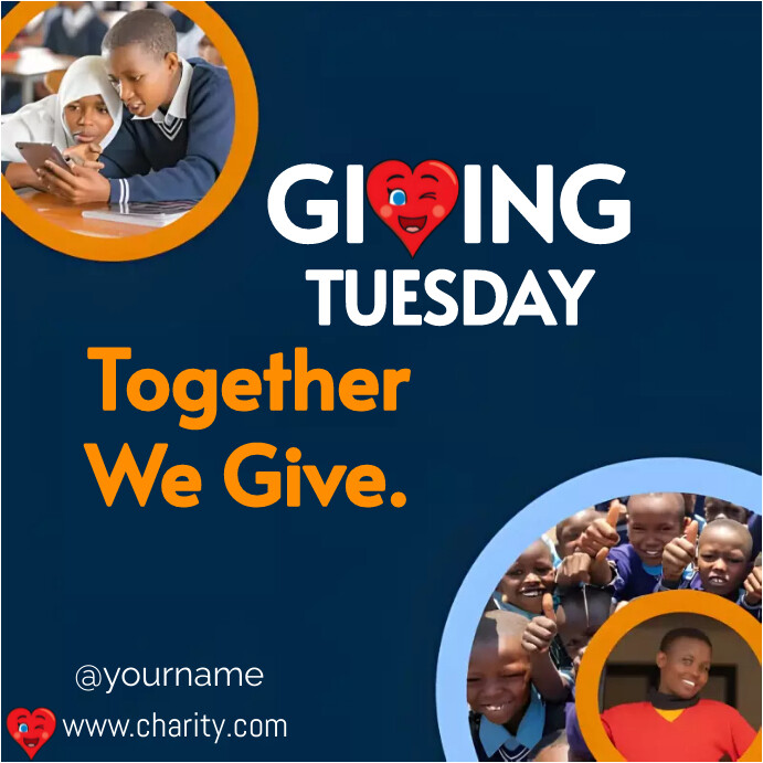 Giving Tuesday Template PosterMyWall