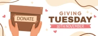 Giving Tuesday Template Facebook Cover Photo
