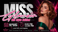 Black Fashion Event Miniatura di YouTube Template