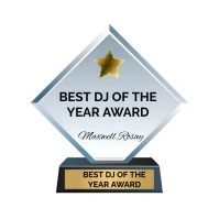 Glass Award logo template Logótipo