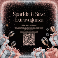 Negro Holiday Shopping Event Instagram Post Template