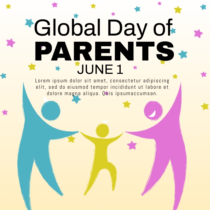 Global Day Of Parents Flyers Pos Instagram template