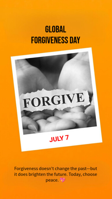 Global Forgiveness Day Instagram Story template