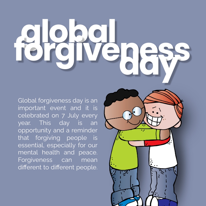 Forgiveness Abstract Post Global Forgiveness Day Instagram Template | PosterMyWall