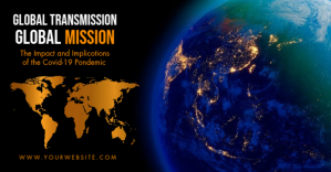 Global Missions Flyers, earth day flyers, chu Facebook Shared Image template