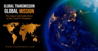 Global Missions Flyers, earth day flyers, chu Facebook Shared Image template